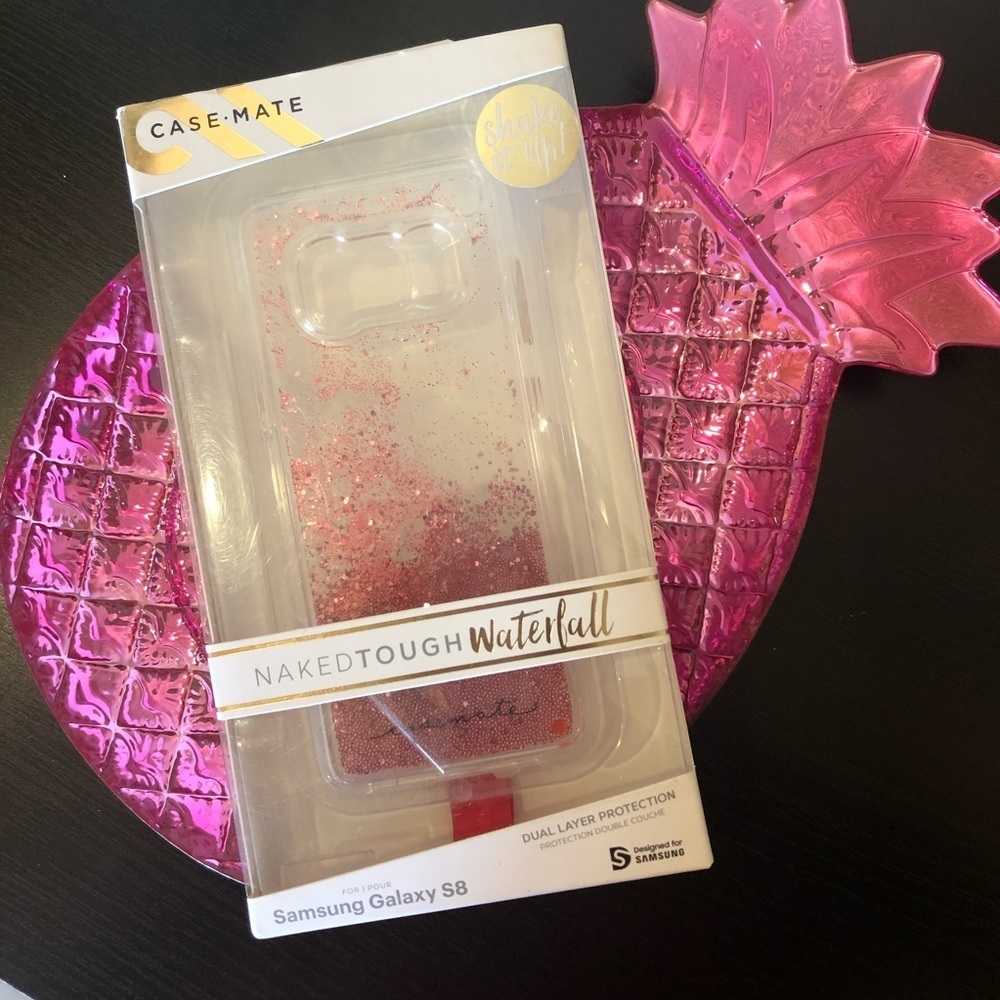 Case-mate phone case Samsung GalaxyS8 NIB waterfal